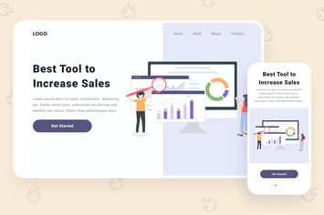 Analysis Marketing Data Illustration