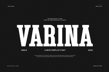 Varina Vintage Slab Serif Font