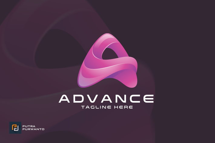 Advance / Letter A - Logo Template