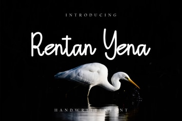 Rentan Yena Font.