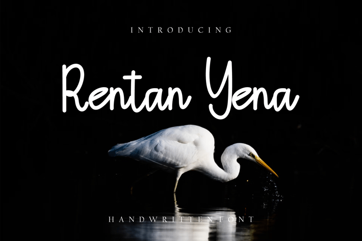 Rentan Yena Font.