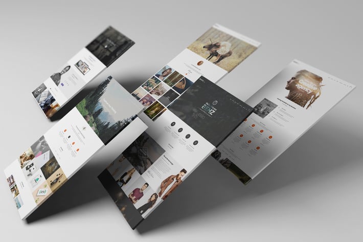Perspective Web Mockup 09