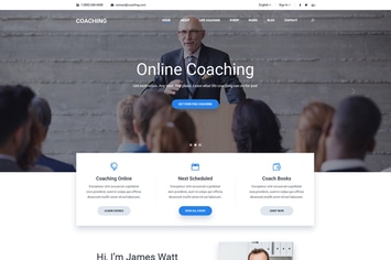Coaching | Speaker & Life Coach, Health Coach HTML