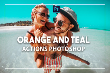 Orange and Teal Actions 