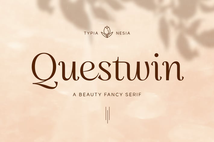 Questwin - Beauty Elegant Fancy Serif