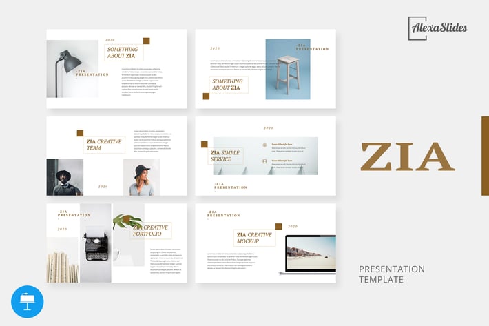 Zia - Creative Keynote Template