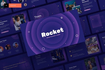 Rocket - Startup Power Point Presentation