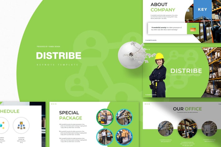 Distribe  | Keynote Template