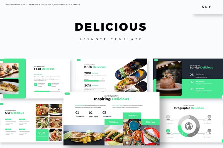 Delicious - Keynote Template