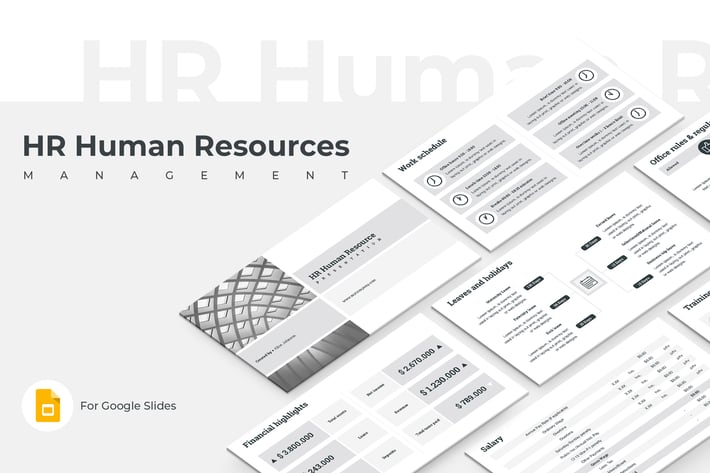 HR Human Resources Google Slides Template