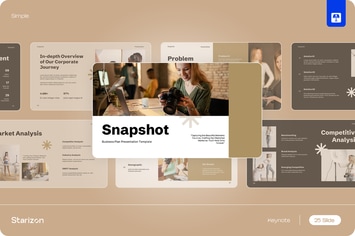 Brown Cream Simple Photography Business Plan • 005