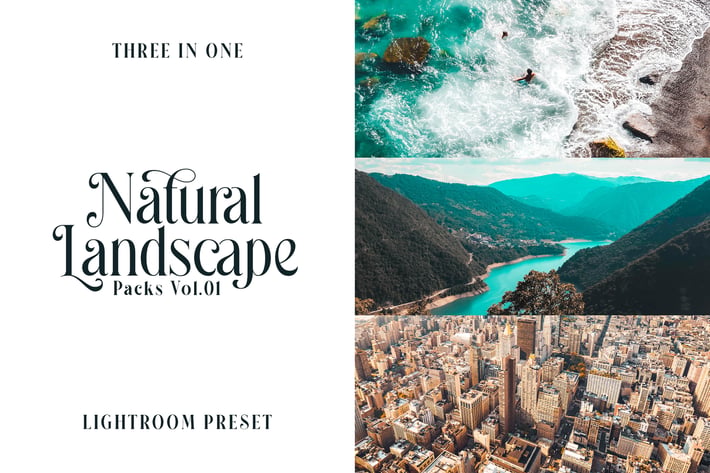 Lightroom Preset - Natural Landscape Vol.01