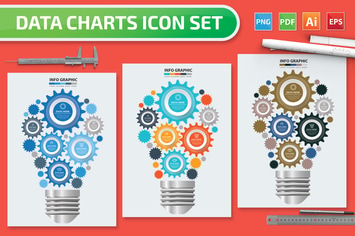 Light bulb Infographics design