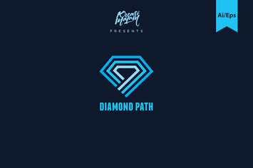 Diamond Path Logo Template