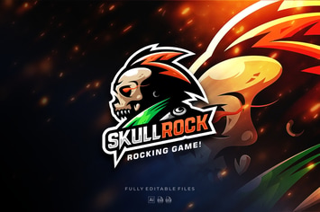 Skull Rock Gaming Logo