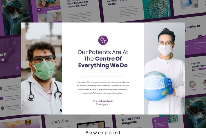 Helena - Medical Theme Powerpoint Presentation