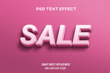 Red pastel text effect