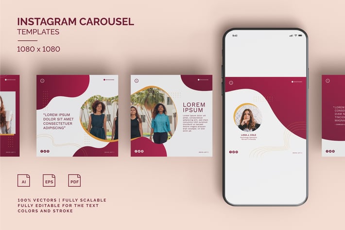 Instagram Carousel Template - TW