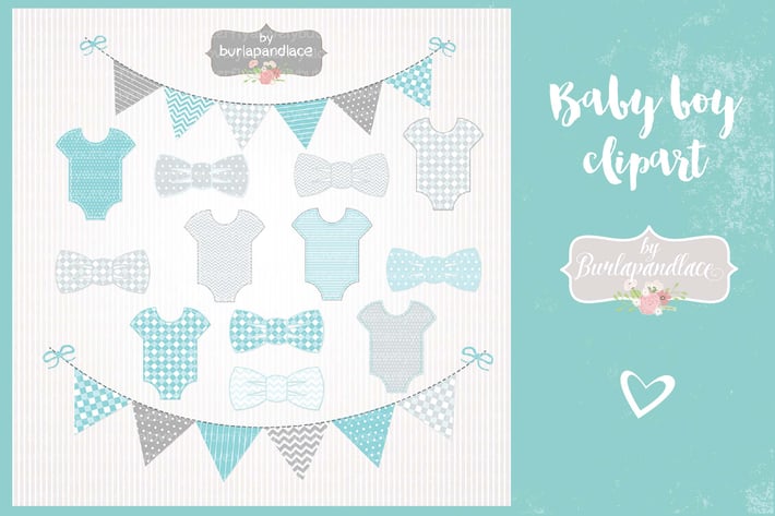 Baby boy clip art