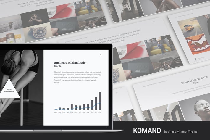 KOMAND Minimal & Business Template (PowerPoint)