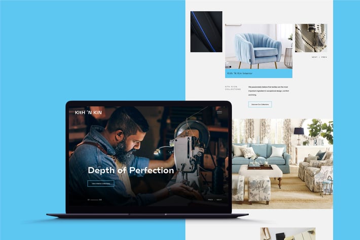 Textile Corporate Business Website