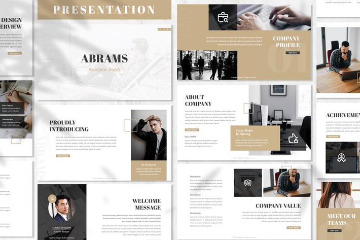 Abrams - Business Prensentation Template