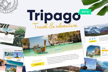 TRIPAGO - Travel Business Powerpoint Template