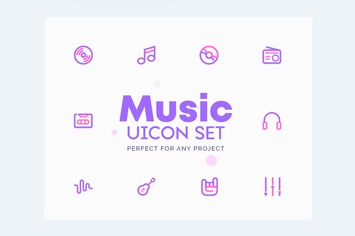 UICON Music Icons
