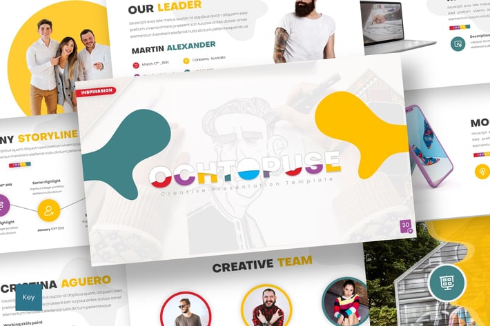 Ochtopuse - Creative Keynote Template