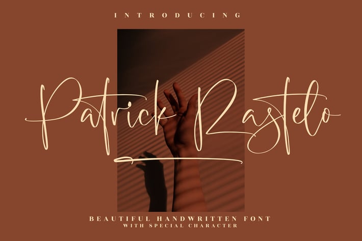 Patrick Rastelo Handwritten Font