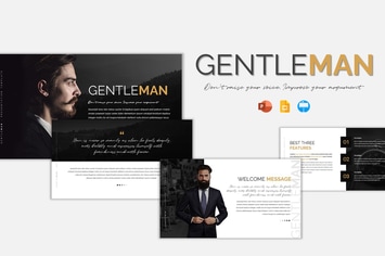 Gentleman - Presentation Template