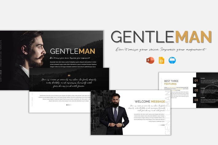 Gentleman - Presentation Template