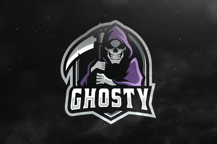 Ghosty Sport and Esports Logo