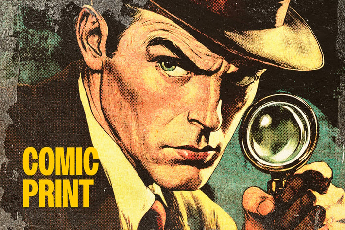 Retro Comics Photo Effect