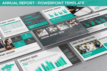Annual Report - Powerpoint Template