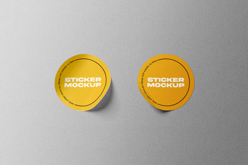 Sticker Mockup
