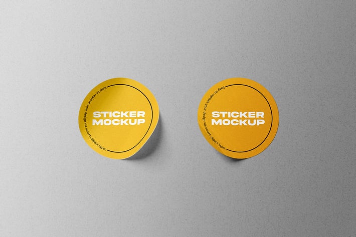 Sticker Mockup