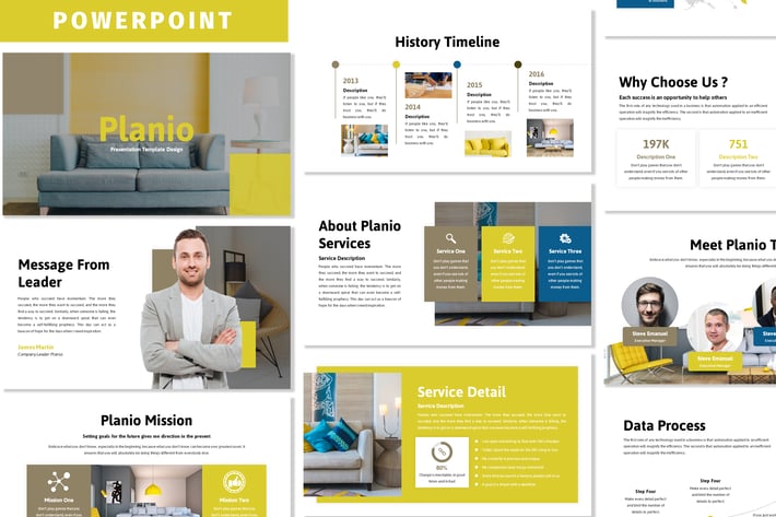 Planio - Business Powerpoint Template