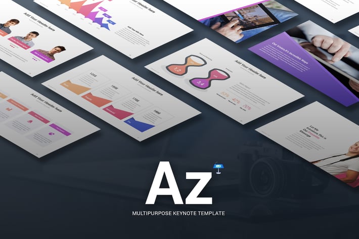 Az - Multi-purpose Keynote Template