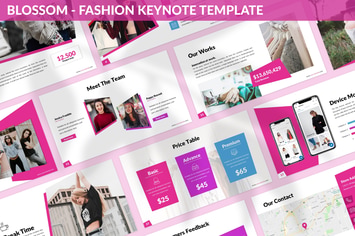 Blossom - Fashion Keynote Template