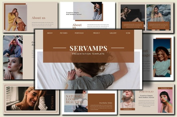 SERVAMPS Fashion Minimal - Powerpoint