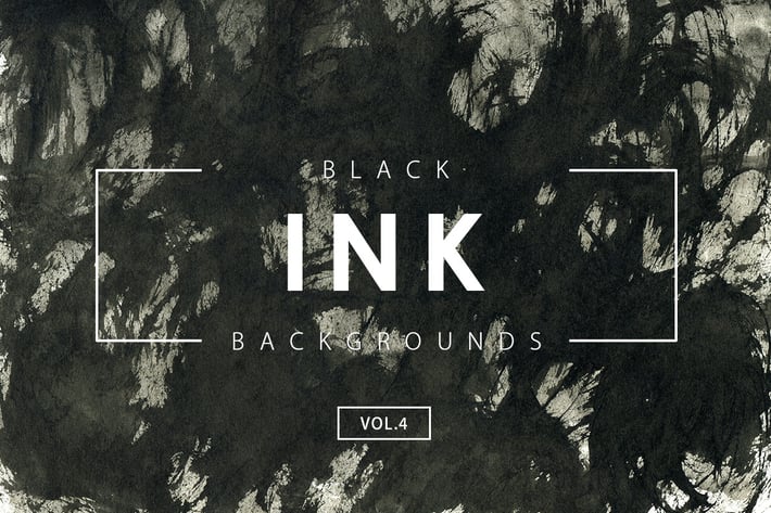 Black Ink Backgrounds Vol.4