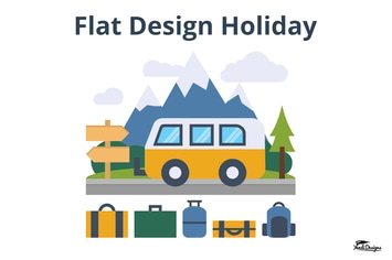 Flat Design Holiday