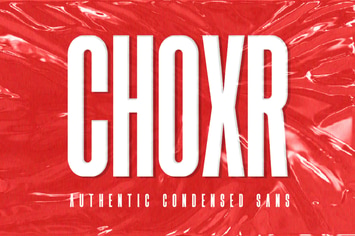 CHOXR - Authentic Condensed Sans