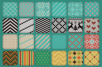 30 Seamless Knit Textures