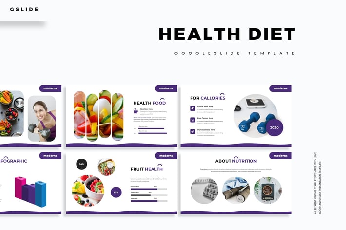 Health Diet - Google Slides Template