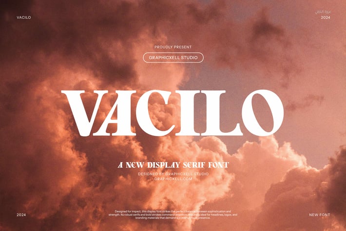 Vacilo - Elegant Serif Font