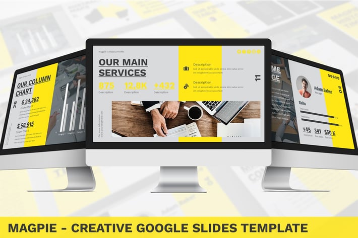 Magpie - Creative Google Slides Template