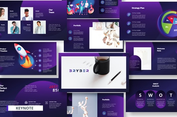 Corporate Pitch Deck Keynote Template