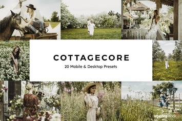 20 Cottagecore Lightroom Presets & LUTs